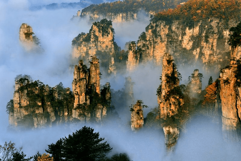 UNESCO World Natural Heritage zhangjiajie China